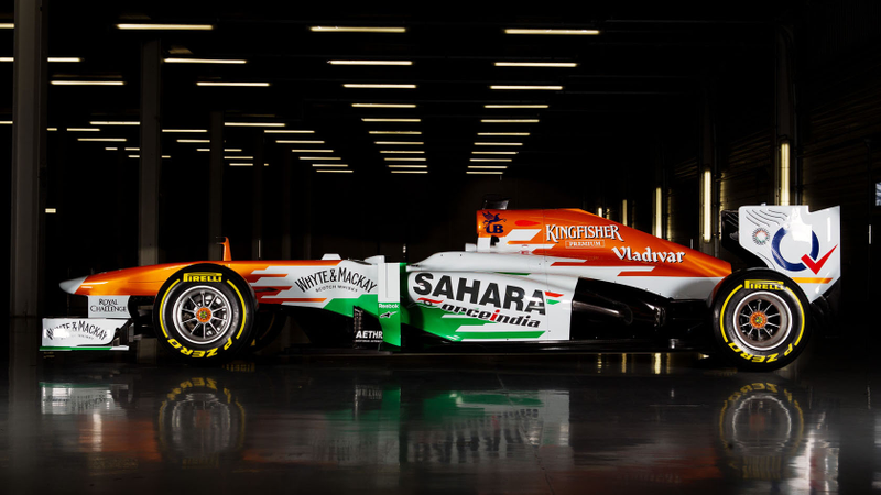 Illustration for article titled The Force India VJM06 Is A Nation's Fastest Billboard